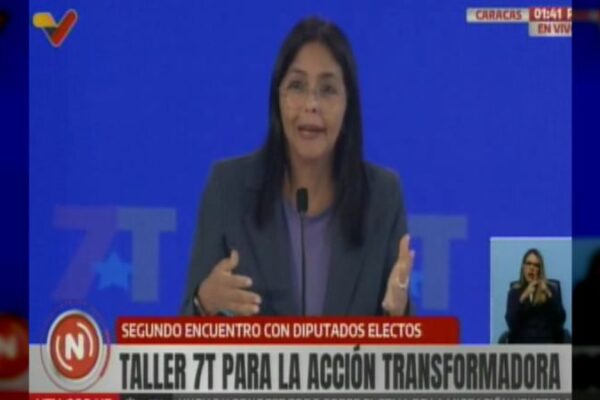 Vicepresidenta Rodríguez destaca trabajo del Parlamento Nacional en el desarrollo económico del país Vicepresidenta Rodríguez destaca trabajo del Parlamento Nacional en el desarrollo económico del país